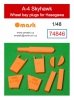 Omask 74846 A-4 Skyhawk wheel bay plugs (for Hasegawa) 1/48